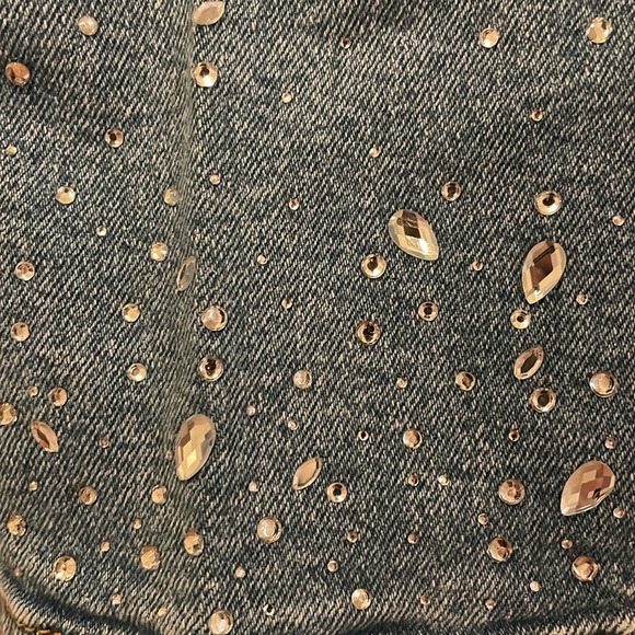 Zara bedazzled jeans - Picture 3 of 4